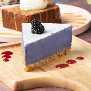 Blackberry Cheesecake Slice