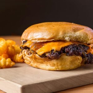Kimchi Cheeseburger